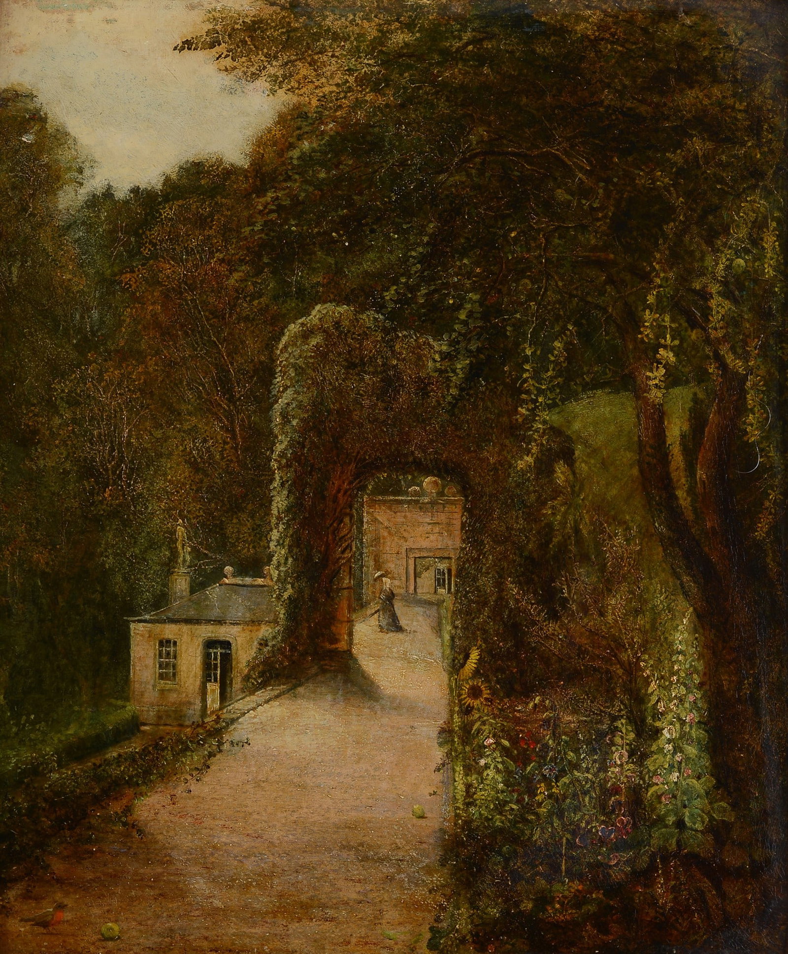 Scuola Inglese, XIX sec. - Barchait Garden (1 of 3)