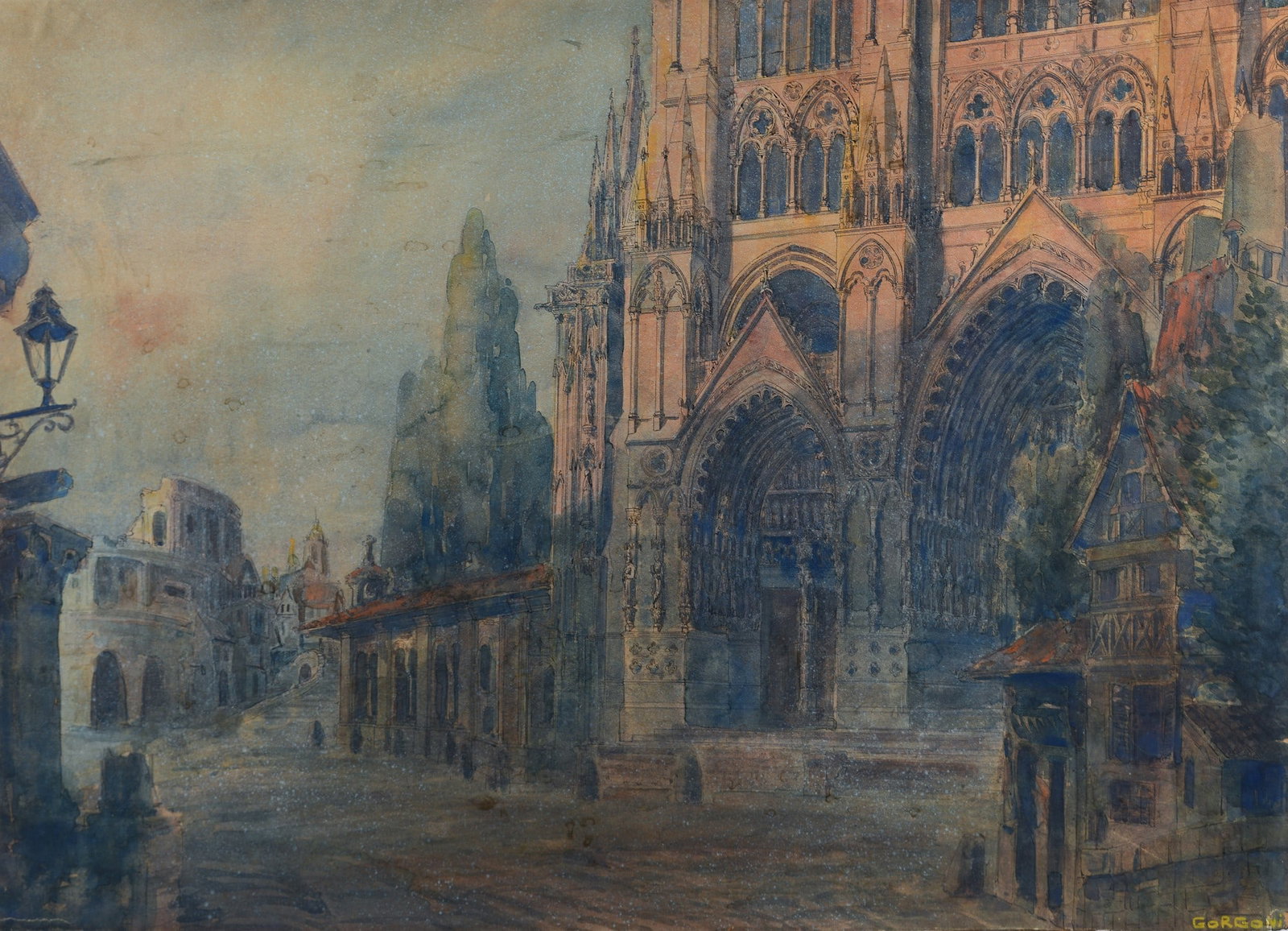 Anonimo, XIX - XX sec. - Cattedrale (1 of 3)