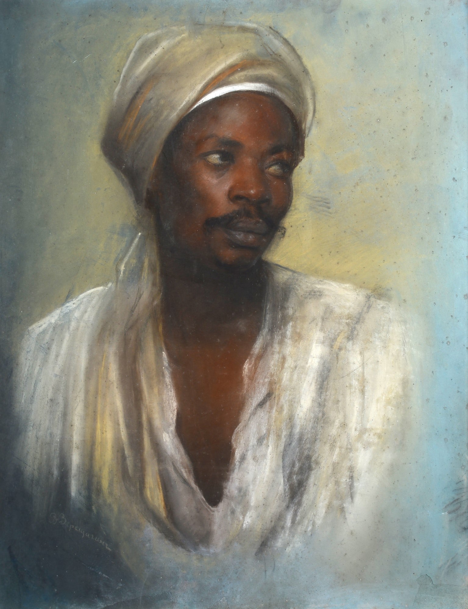 Vasilij Petrovic Verescagin (Perm', 1835 - San Pietroburgo, 1909) - Ritratto di arabo (1 of 3)