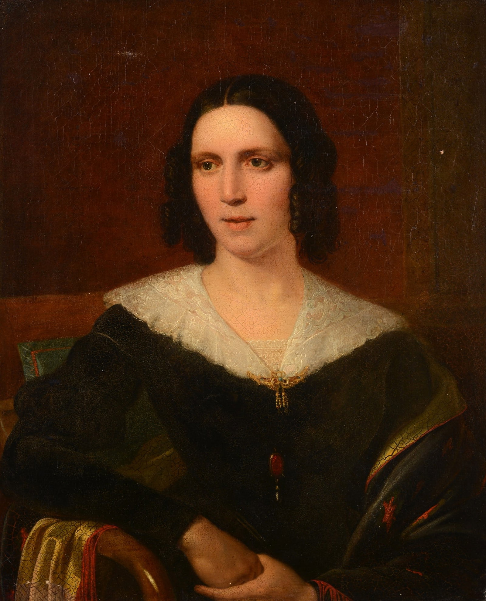 Anonimo, XIX sec. - Ritratto di signora (1 of 3)