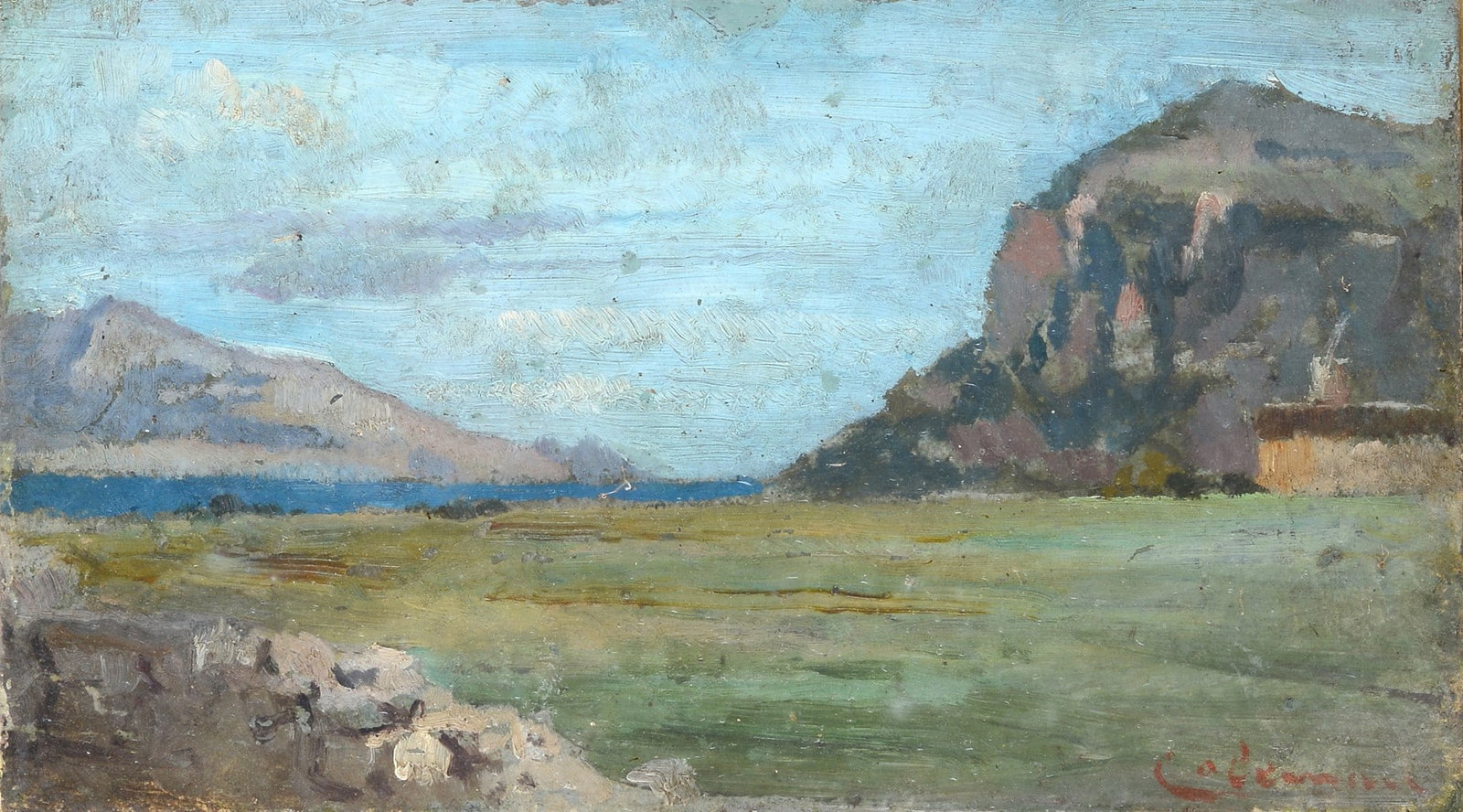 Enrico Coleman (Roma, 1846 - Roma, 1911) - Paesaggio (1 of 3)