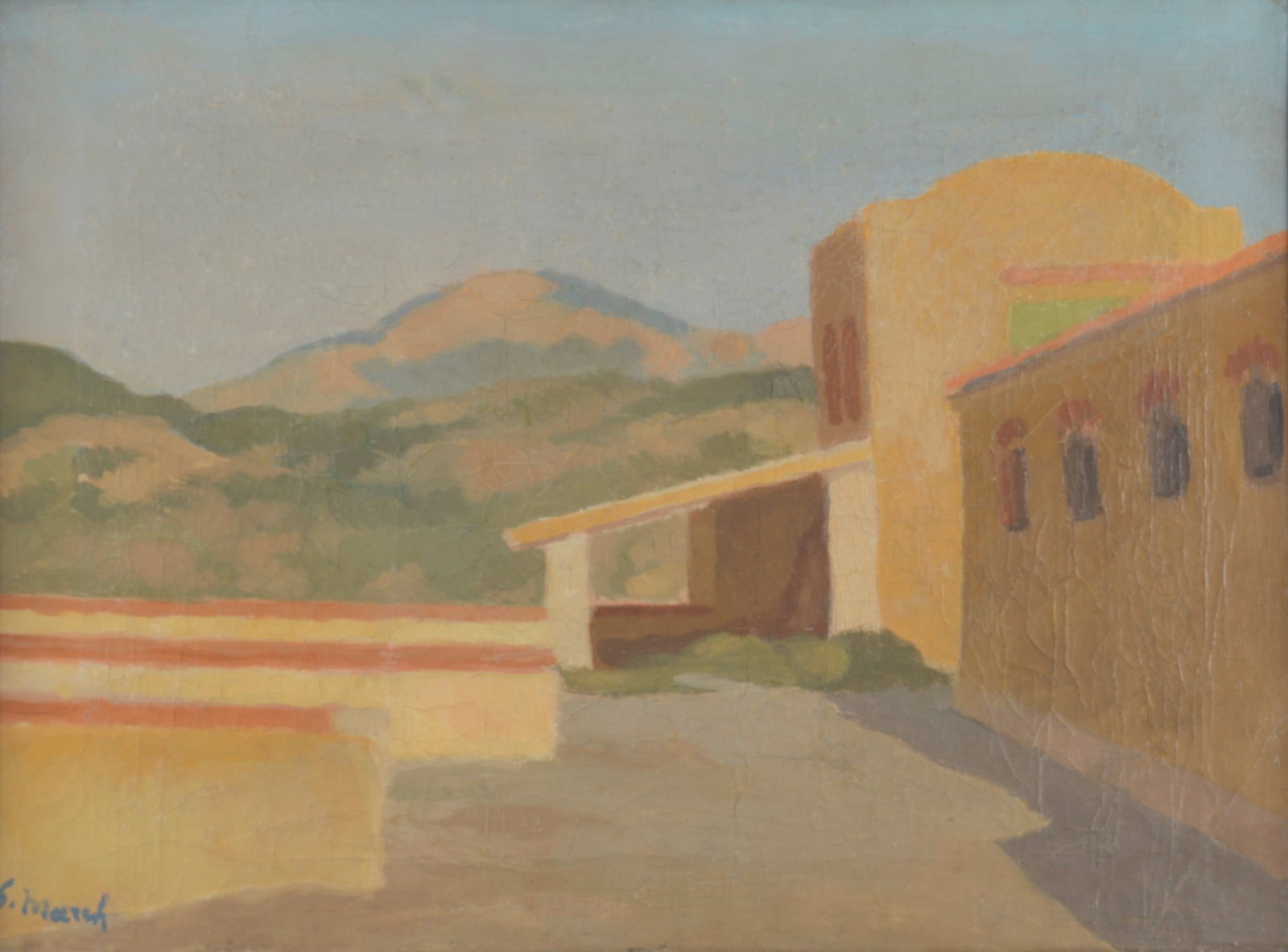Giovanni March (Tunisi, 1894 - Livorno, 1974) - Paesaggio (1 of 3)