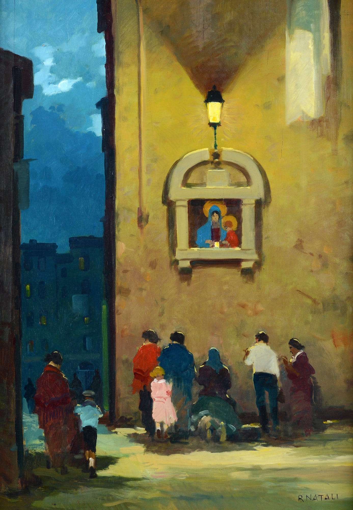 Renato Natali (Livorno, 1883 - 1979) - Preghiera (1 of 3)