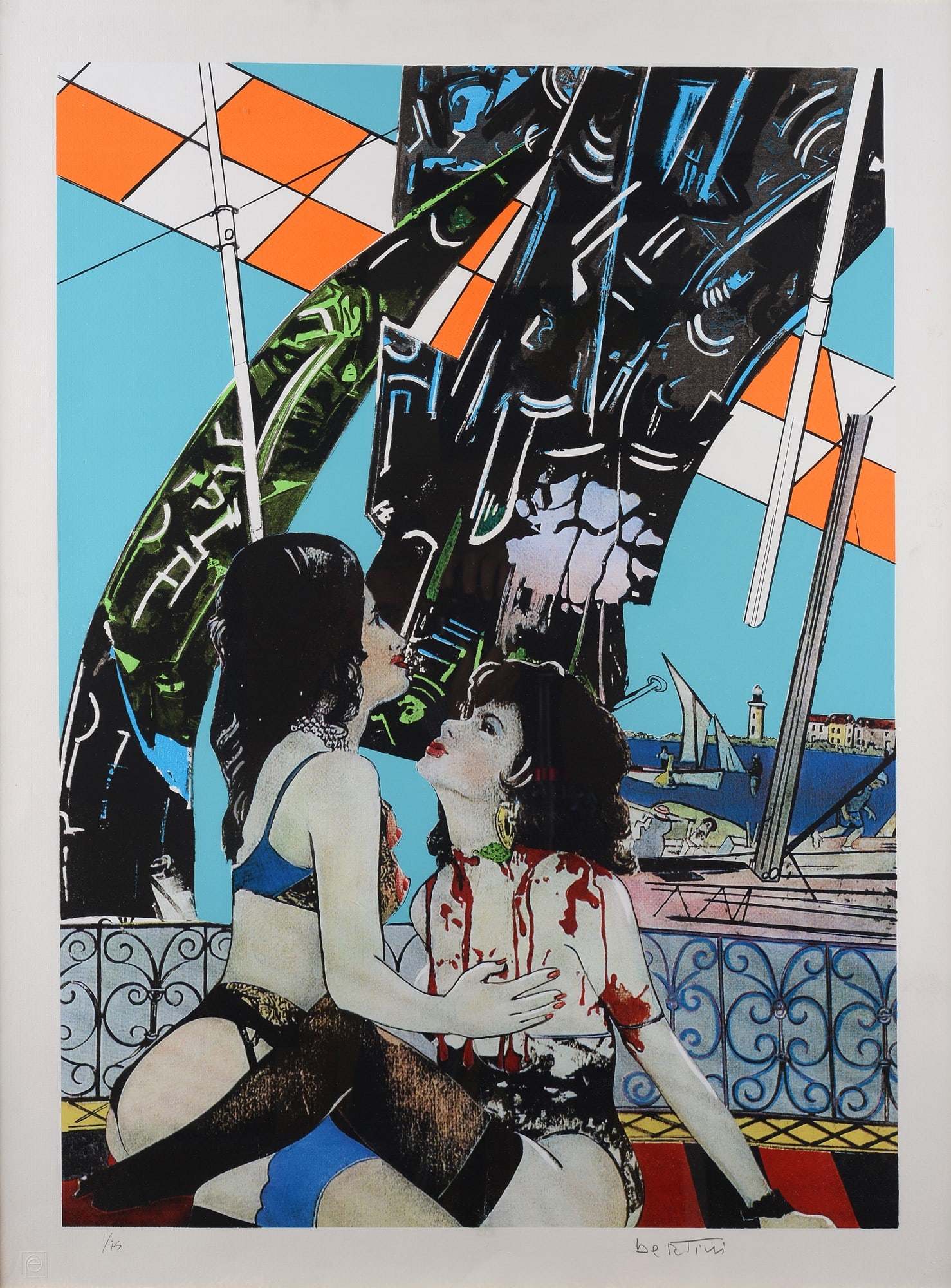 Gianni Bertini (Pisa, 1922 - 2010) - Le vittime di Mercurio, 2002 (1 of 2)