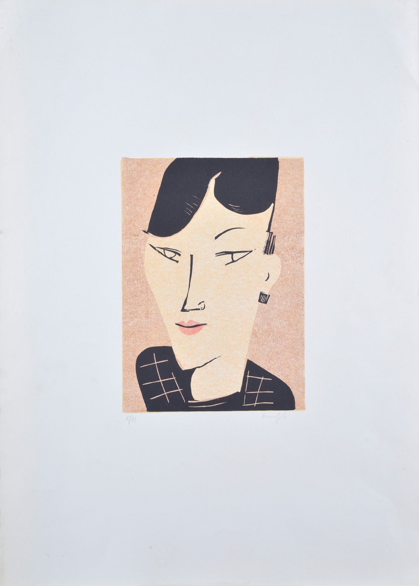 Alberto Manfredi (Reggio Emilia, 1930 - 2001) - Ritratto (1 of 1)