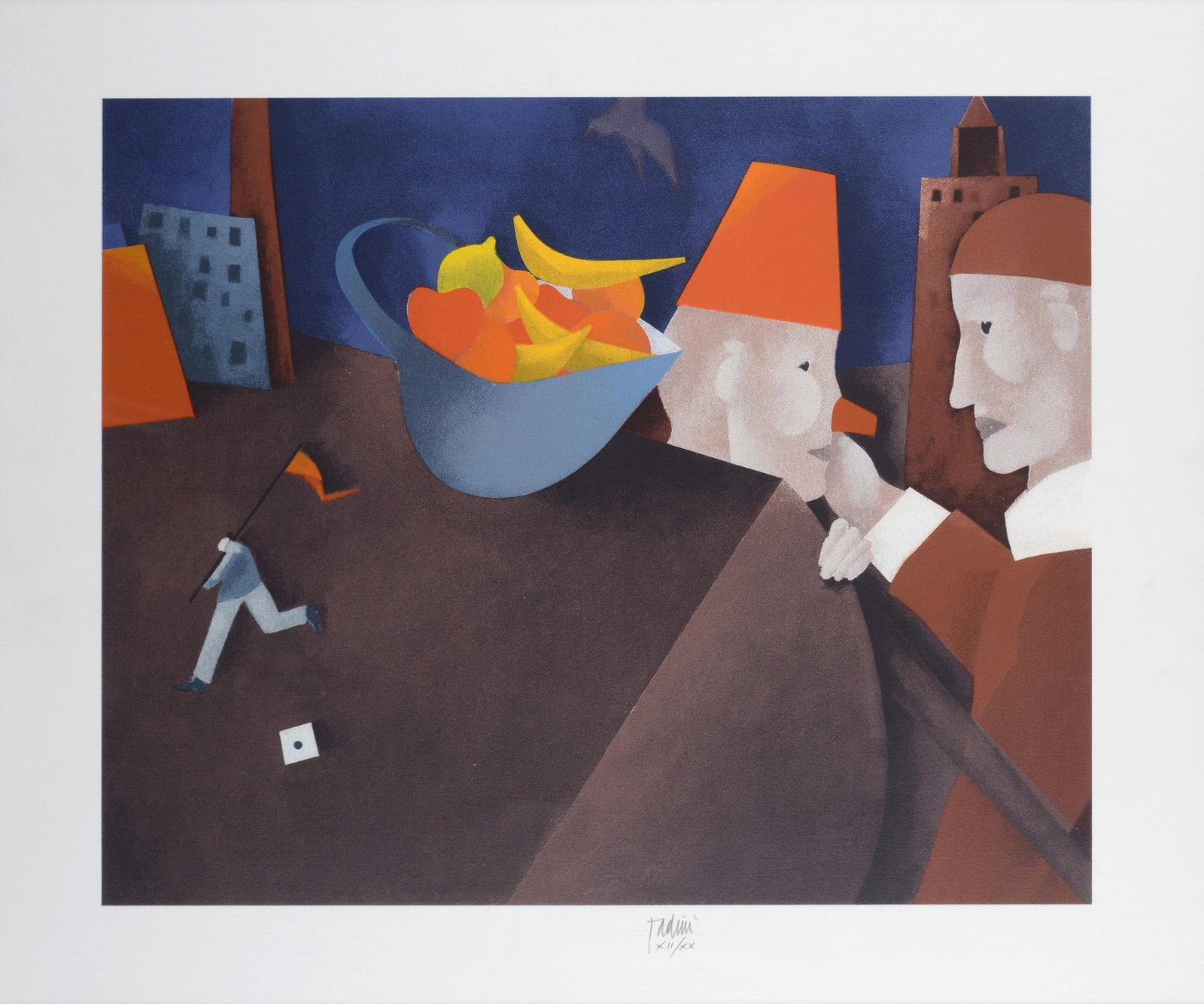 Emilio Tadini (Milano, 1927 - 2002) - Senza titolo (1 of 2)
