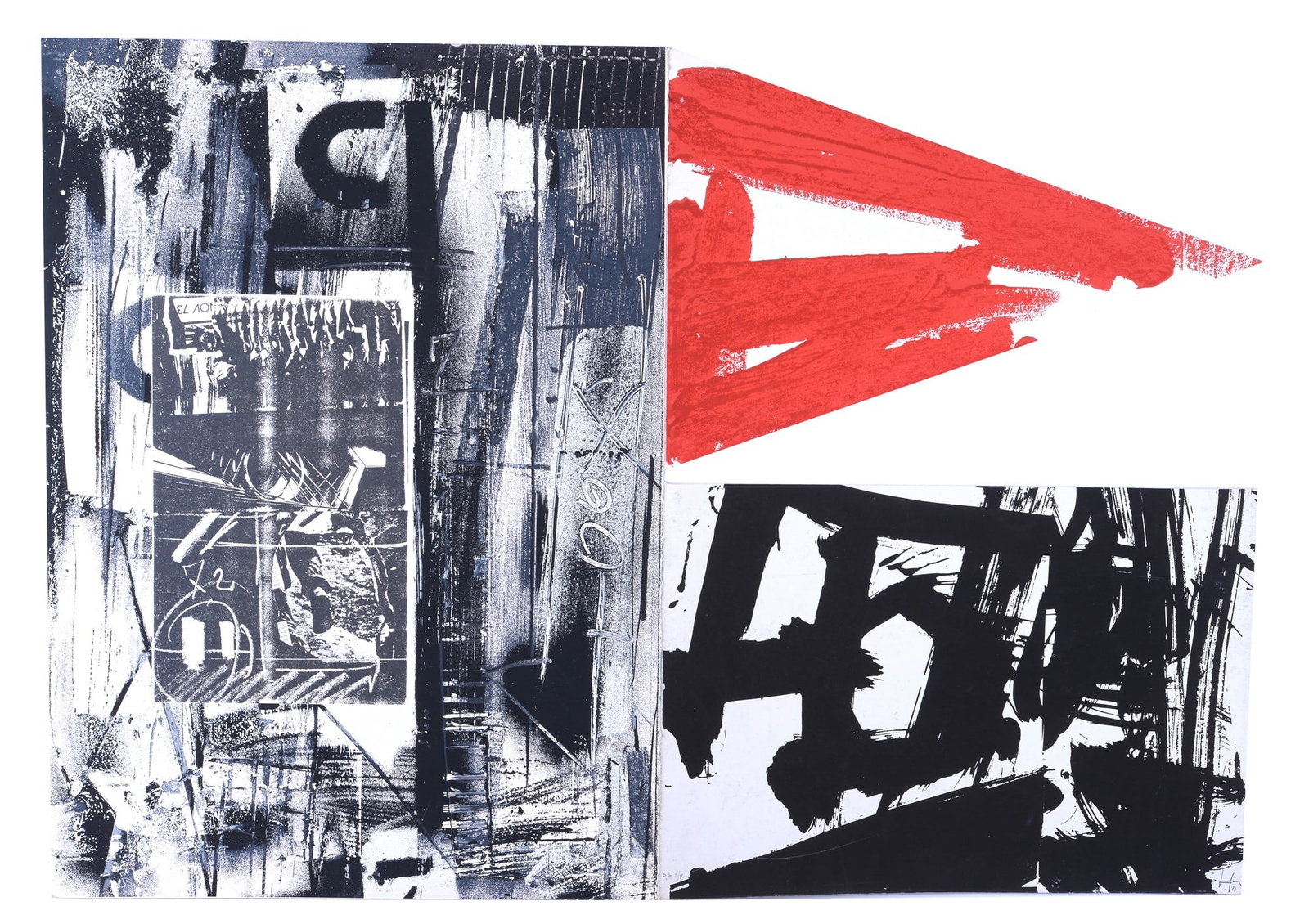 Emilio Vedova (Venezia, 1919 - 2006) - Lettera Aperta Seriplurima 78-79, 1978-1979 (1 of 2)