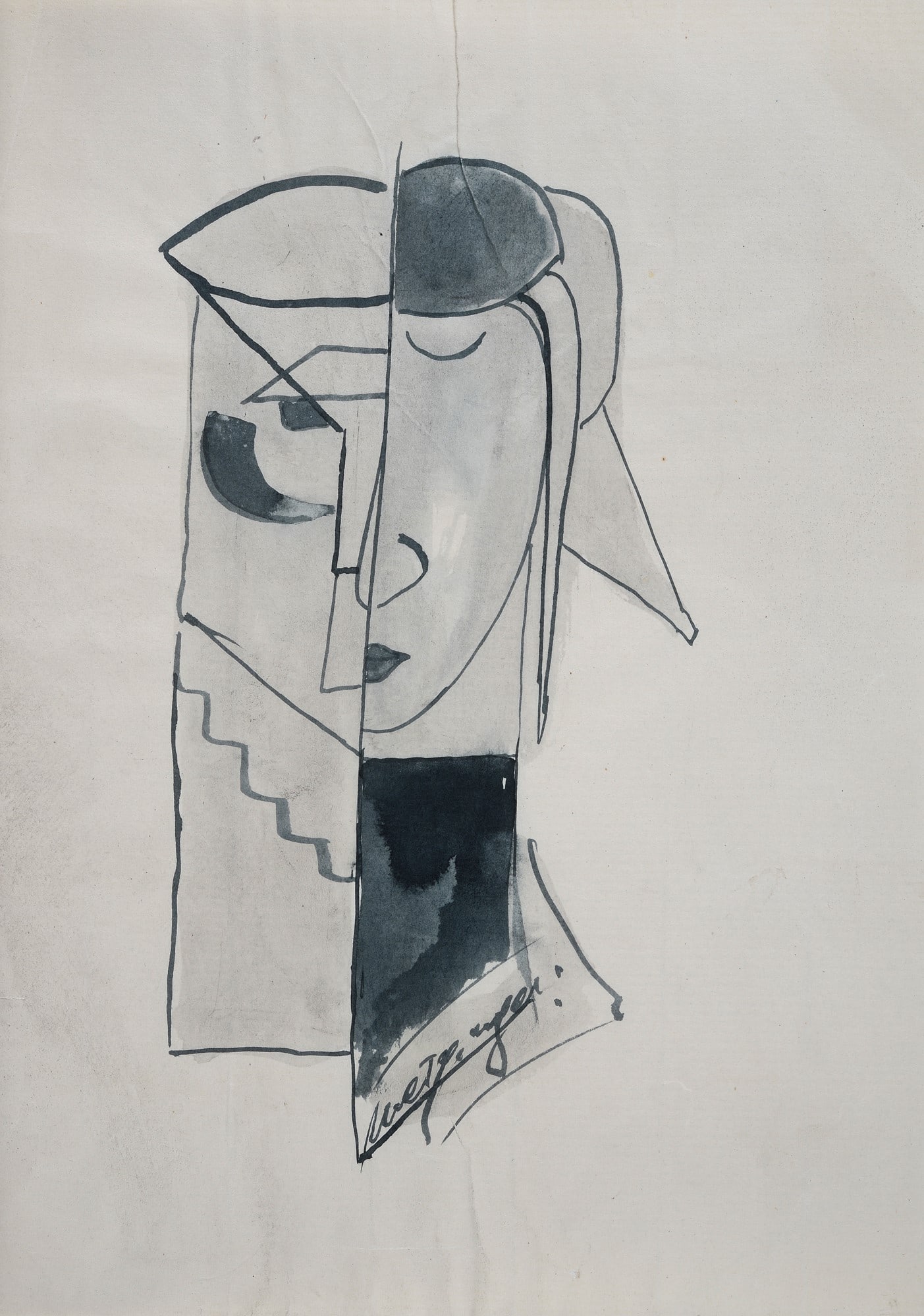Attr. a Jean Metzinger - Senza titolo (1 of 1)
