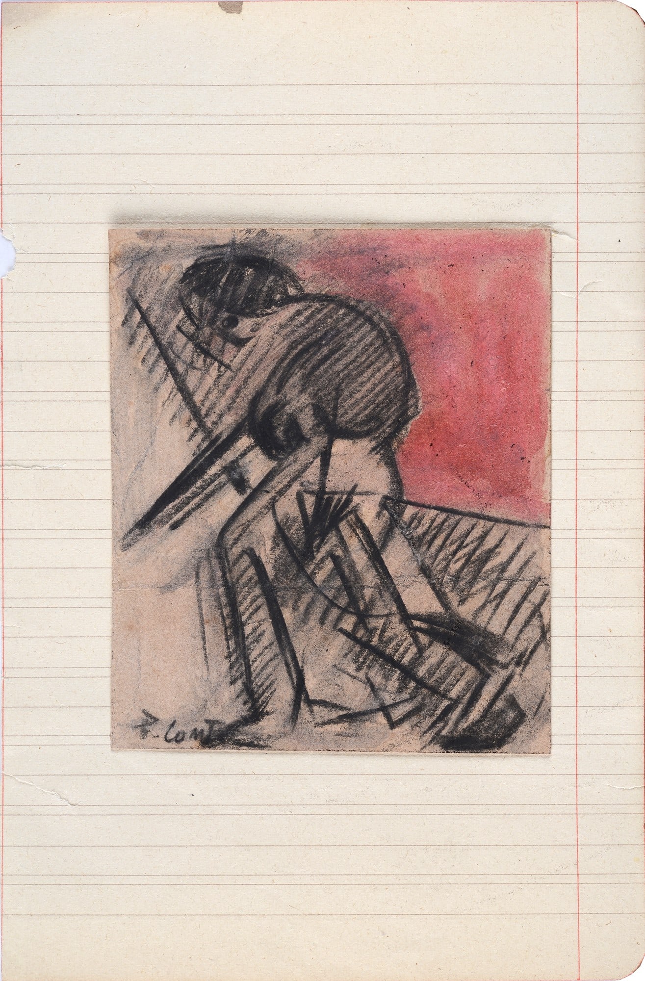 Primo Conti (Firenze, 1900 - Fiesole, 1988) - Figura (1 of 1)