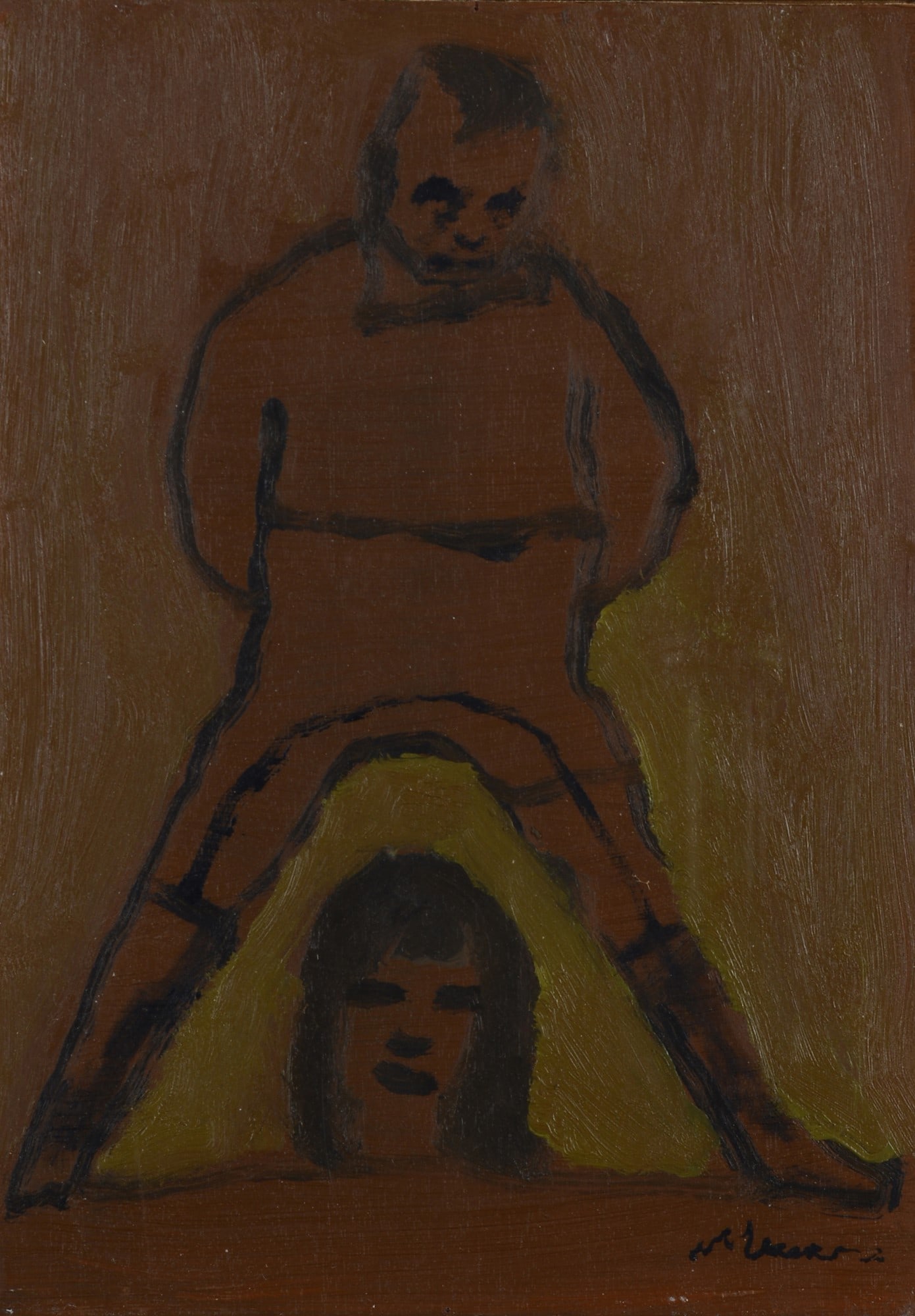 Mino Maccari (Siena, 1898 - Roma, 1989) - Il domatore (1 of 3)