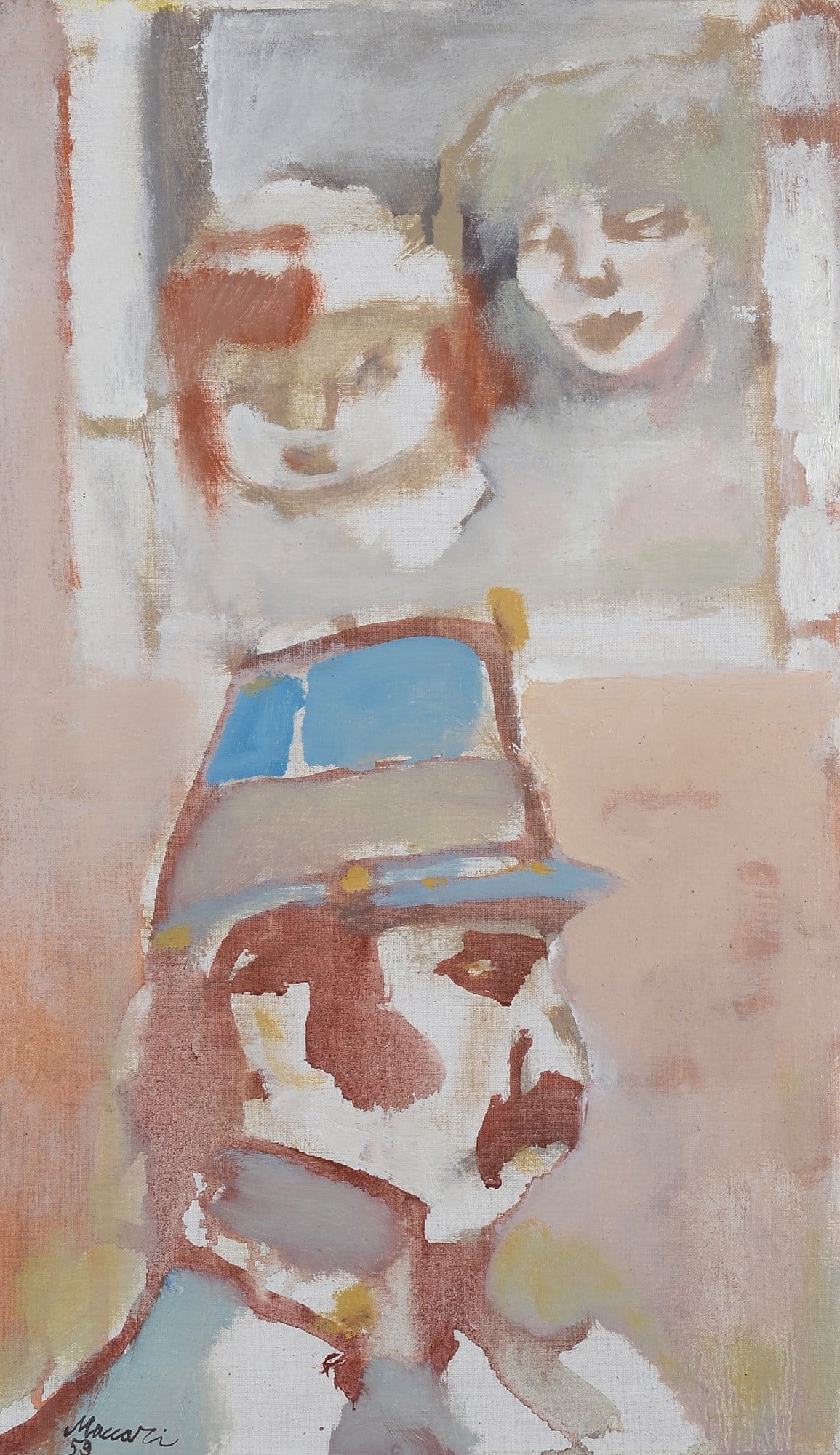 Mino Maccari (Siena, 1898 - Roma, 1989) - Il militare, 1959 (1 of 3)
