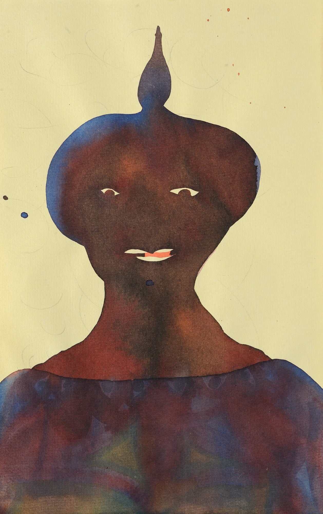 Chris Ofili (Manchester, 1968) - Senza titolo, 1998 (1 of 3)