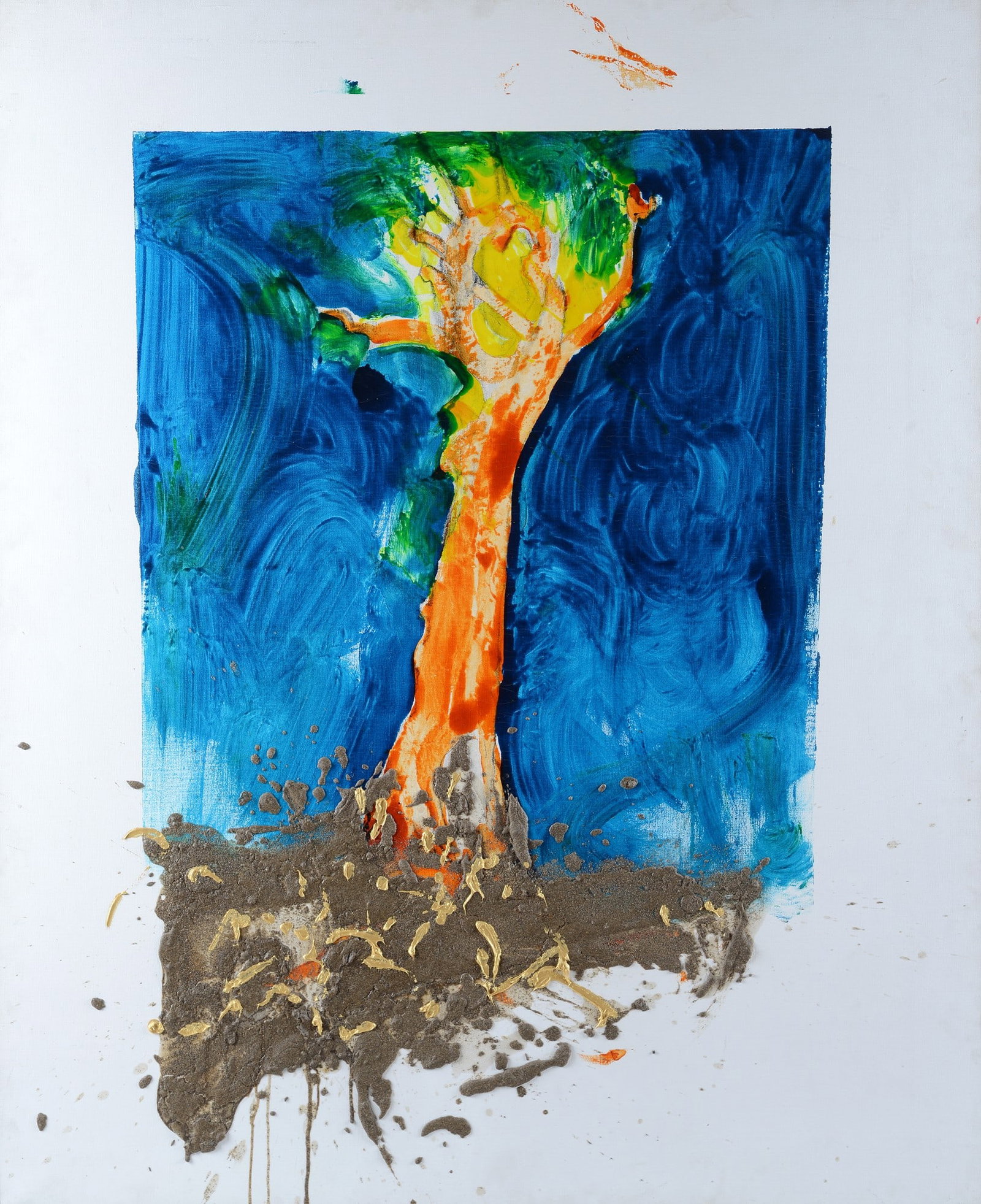 Mario Schifano (Homs , 1934 - Roma, 1998) - Senza titolo, 1993 (1 of 3)