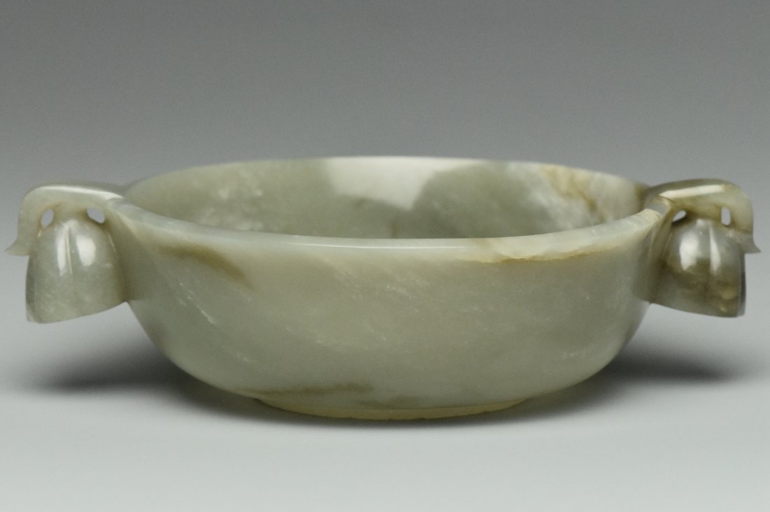 A CELADON JADE BRUSH WASHER (1 of 10)