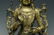 A LARGE MING GILT BRONZE GREEN TARA 15TH C - 7