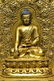 A MING GILT BRONZE FIGURE OF BUDDHA YONGLE PERIOD - 5