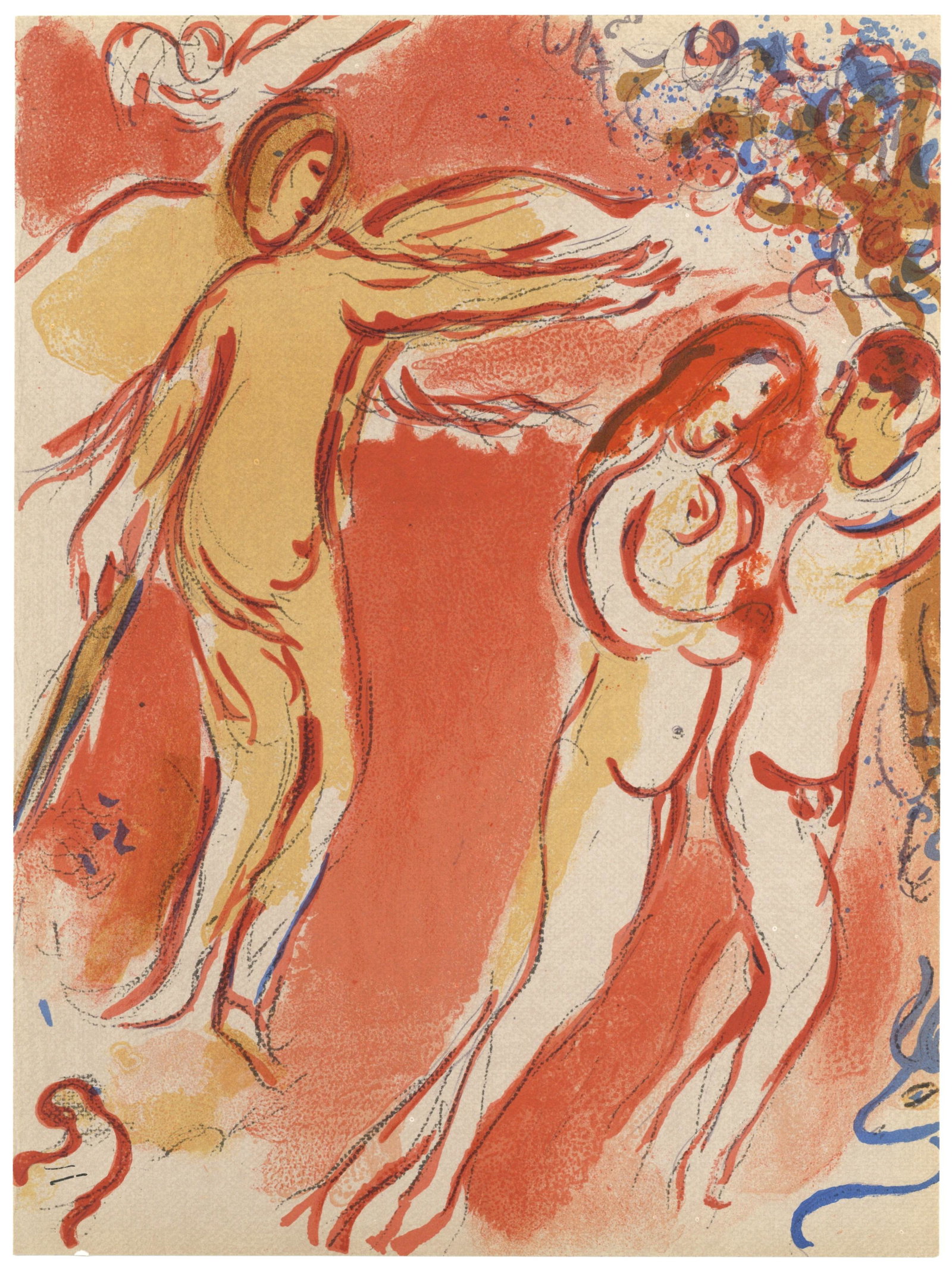 Marc Chagall "Adam and Eve Expelled from Paradise" (1 of 1)