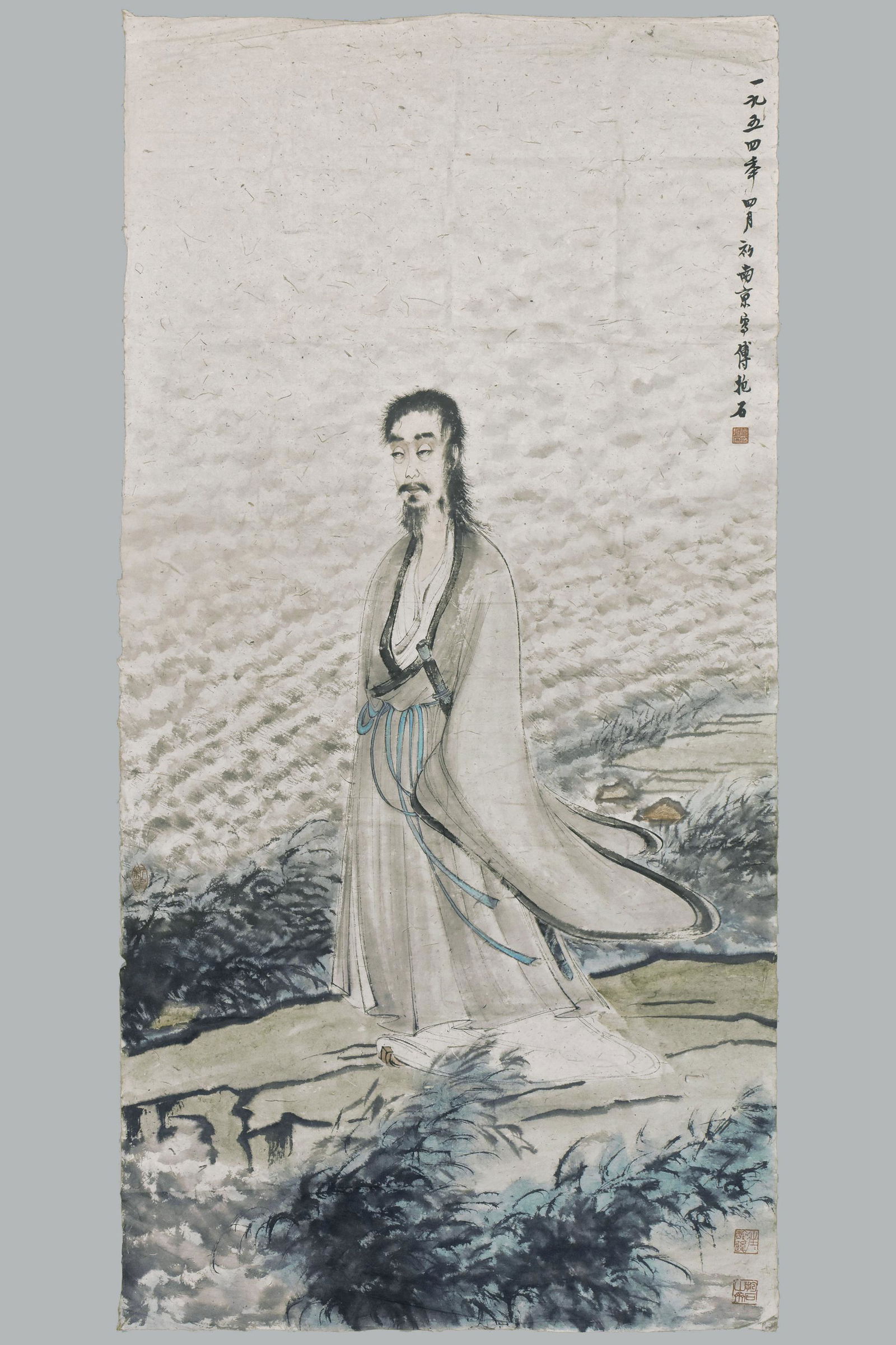 FU BAO SHI(1904-1965), INK AND COLOR ON PAPER (1 of 10)