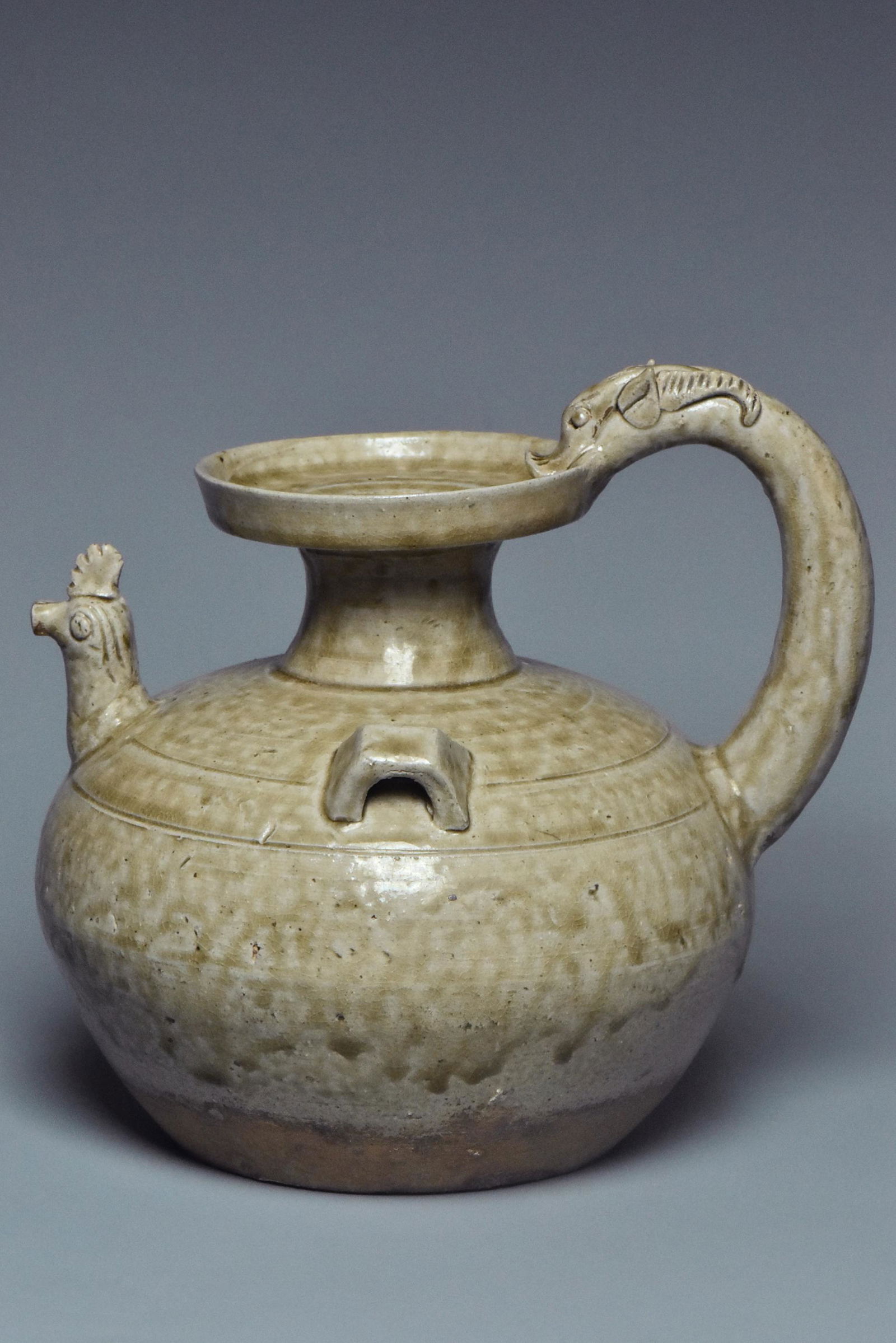 A YUE CELADON CHICKEN HEAD EWER (1 of 10)