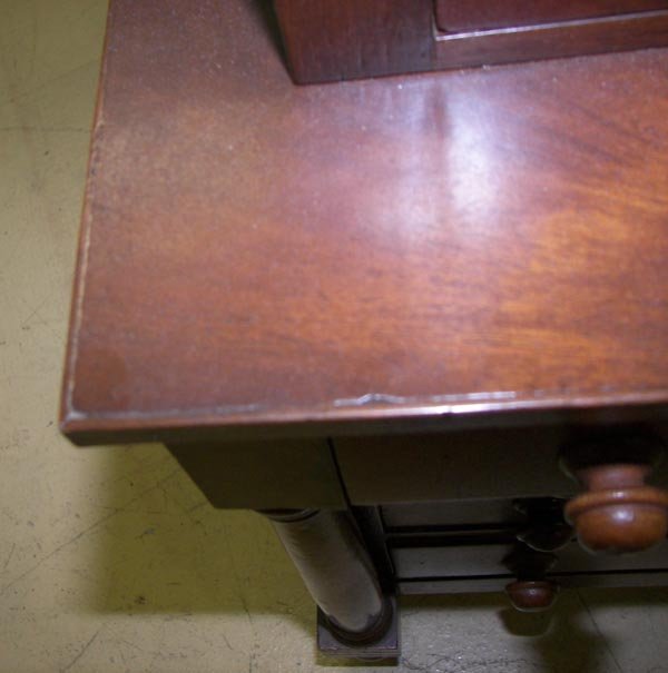 Empire burled mahogany salesmans sample chest - 9