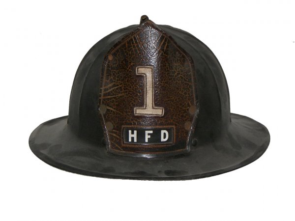 Early 20th C. Hudson NY firemans hat