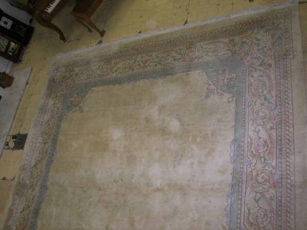 11.9 x 19.7 Savonnrie carpet?AS IS