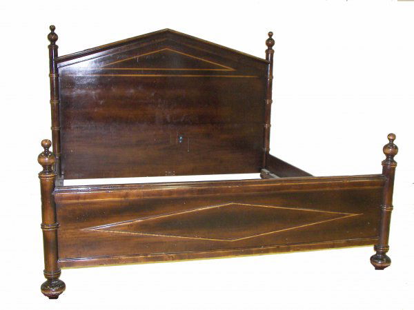 Custom Ralph Lauren king size bed: Custom Ralph Lauren king size bed