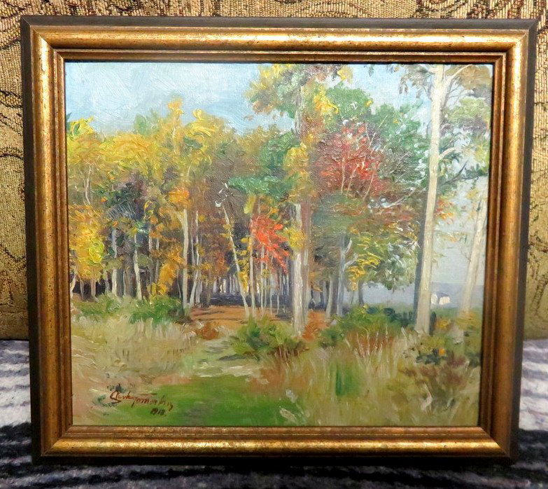 Slavko Tomerlin (1892-1981 Croatian) Oil Painting (1 of 5)