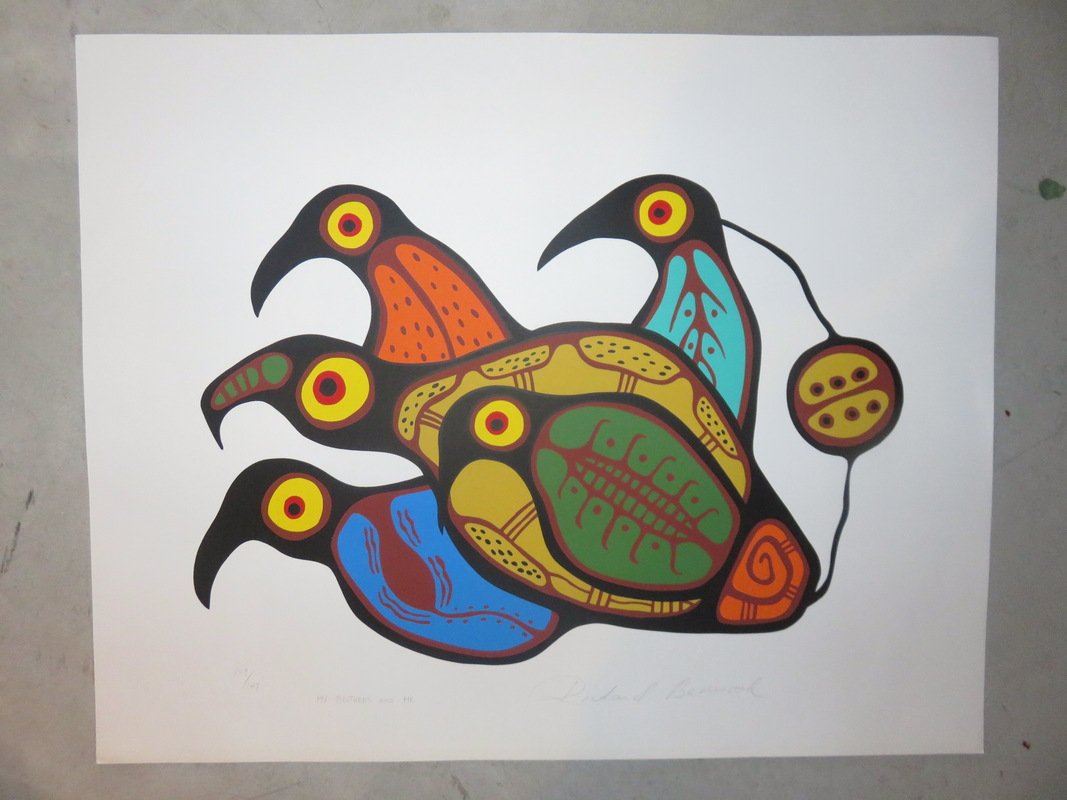 Richard Bedwash - Silkscreen - My Brothers & Me (1 of 3)