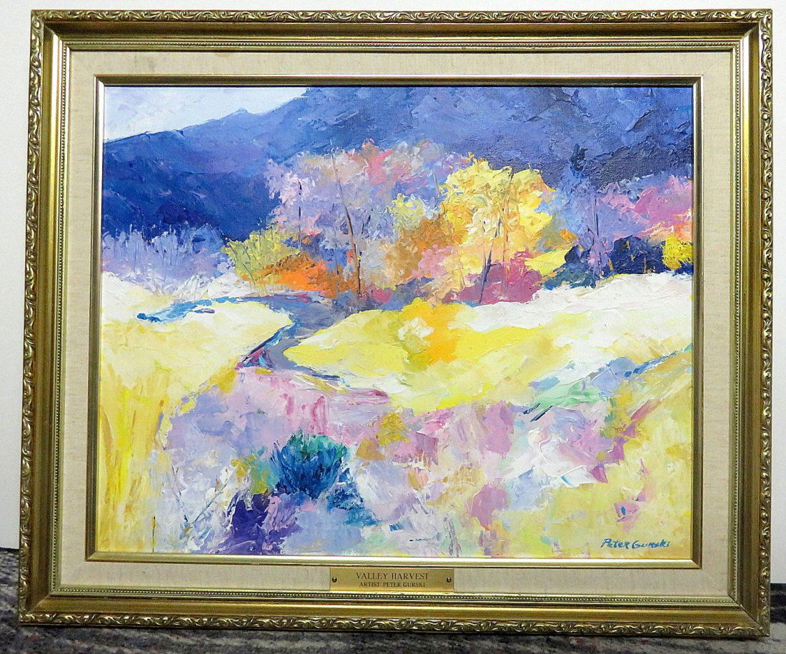 Peter Gurski (Famous TV Set designor) Large Abstract (1 of 1)