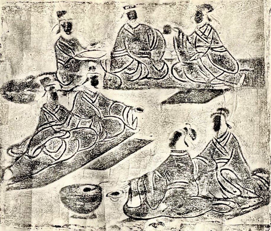 "Hundred Banquets" of the Han Dynasty by Unknown Artist (1 of 4)