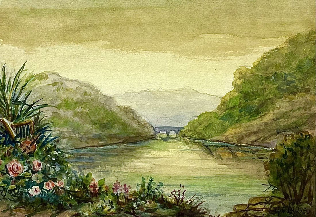 George Clausen (1852-1944 English) c.1873 (1 of 4)