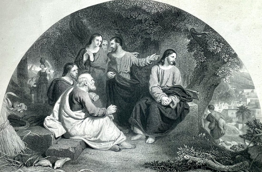 Sir Charles Lock Eastlake (1793–1865 British) "Christ Lamenting over Jerusalem" c.1854 (1 of 5)