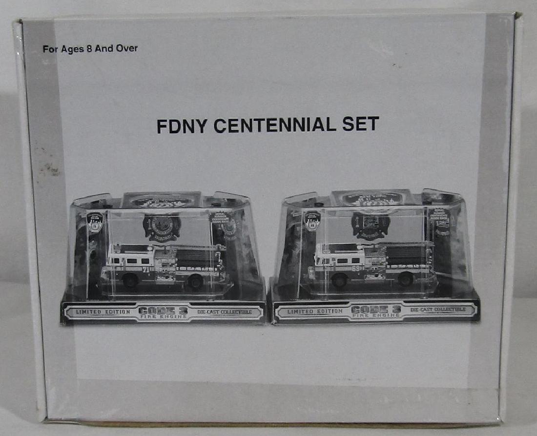 Code 3 Collectibles F.D.N.Y. Centennial Set #12208 (1 of 2)