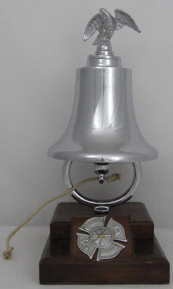 Westfield N.J. Chromed Fire Bell (1 of 1)