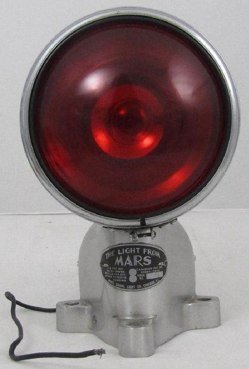 Mars Signal Light Co Vintage Emergency Jan 13 2018 Mars Signal Light Co Vintage Emergency