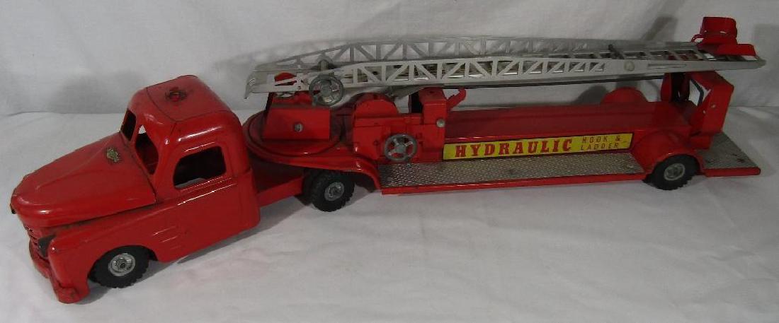 Structo Pressed Steel Hook & Ladder Truck (1 of 7)