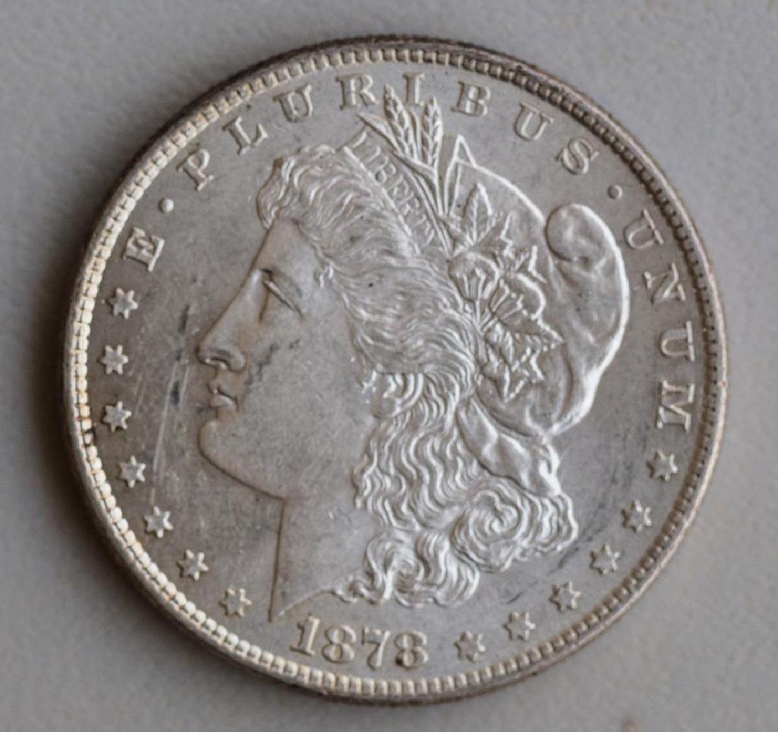 1878 Morgan Silver Dollar 8 Tail Feathers High Grade (1 of 2)