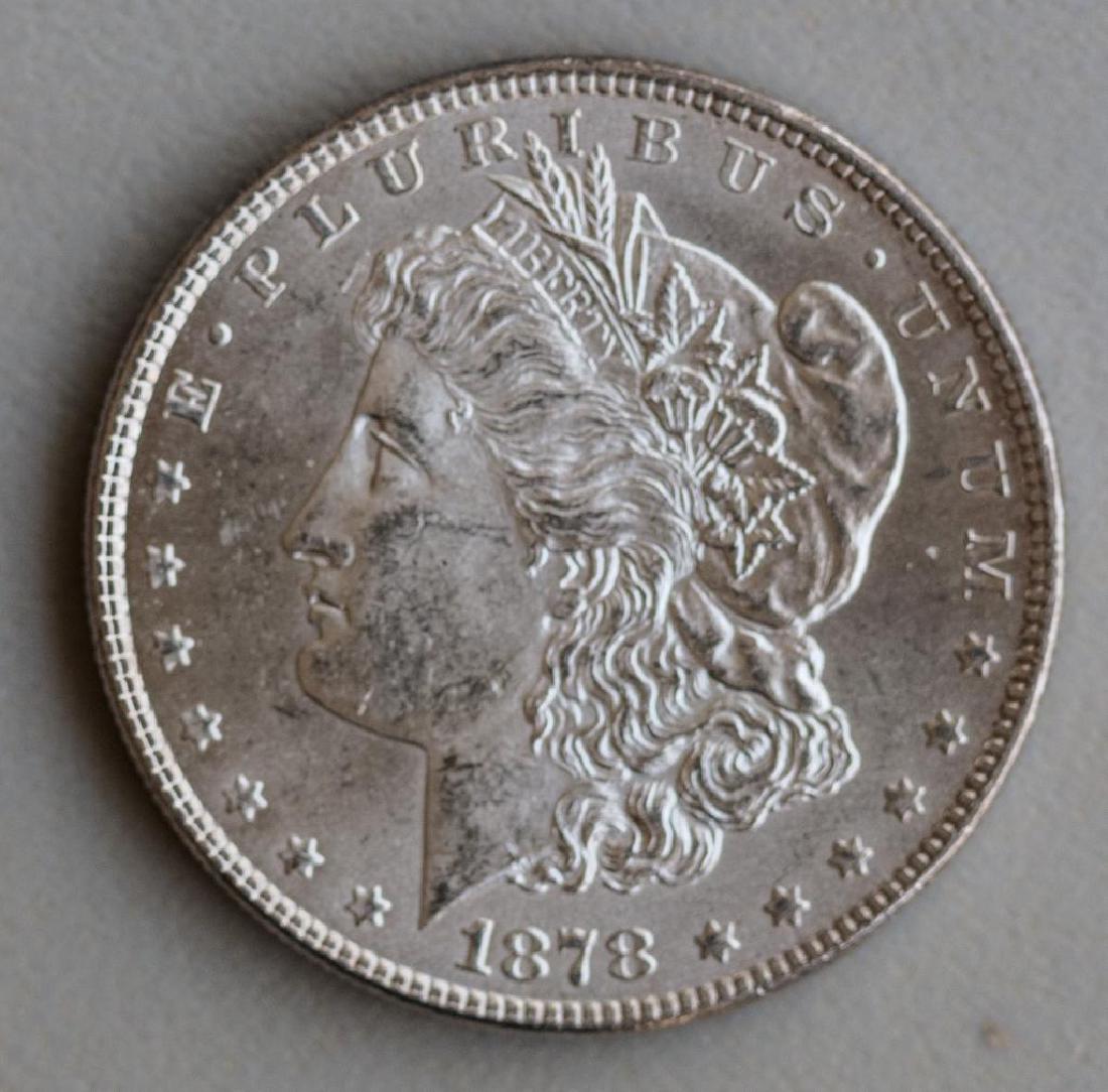 1878 Morgan Silver Dollar 7 Tail Feathers High Grade (1 of 2)