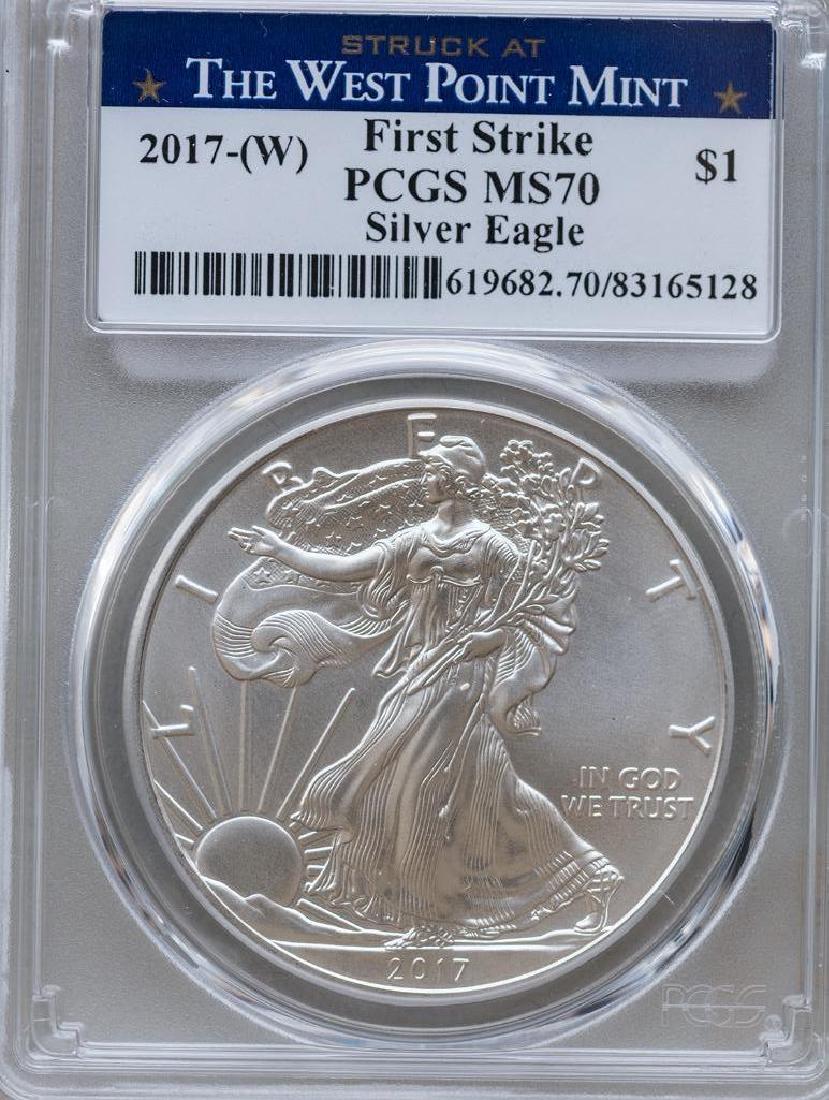 2017-W Silver Eagle PCGS MS-70 First Strike (1 of 2)