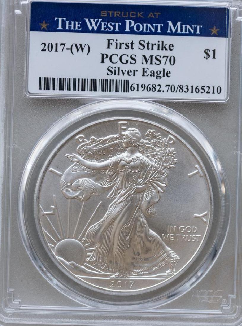 2017-W Silver Eagle PCGS MS-70 First Strike (1 of 2)