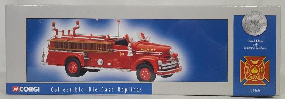 Limited Edition Corgi Die Cast Replica Miami Firetruck (1 of 2)