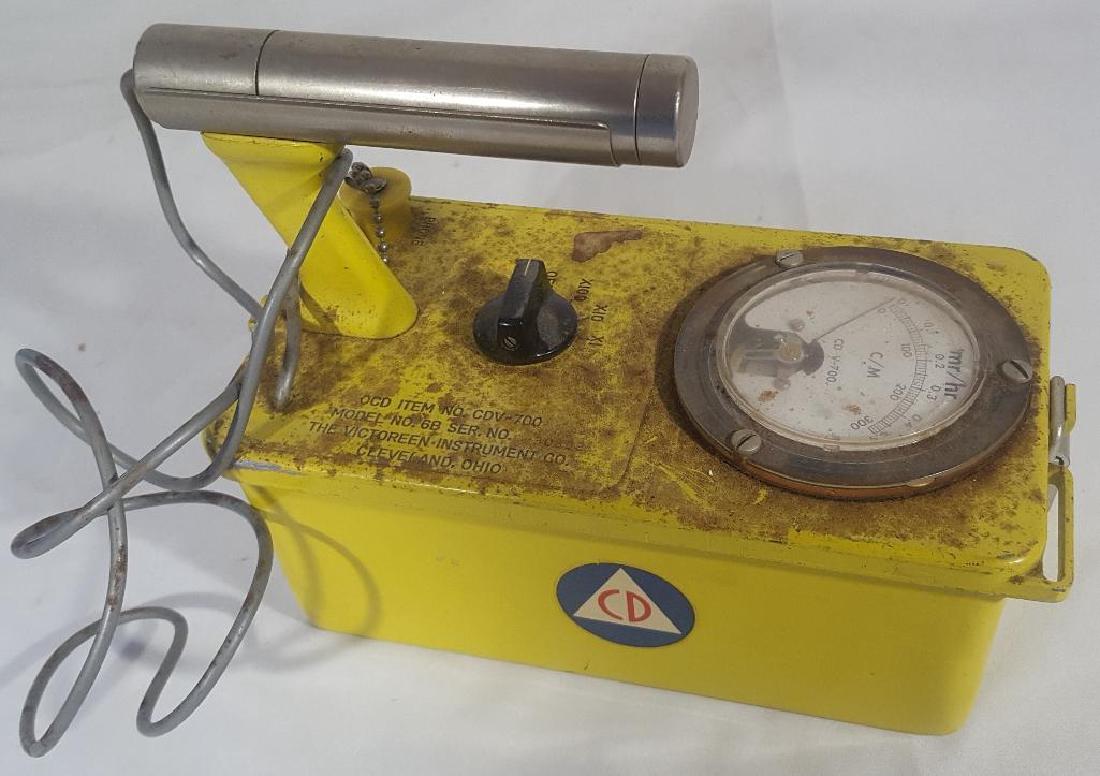 Vintage Civil Defense Geiger Counter