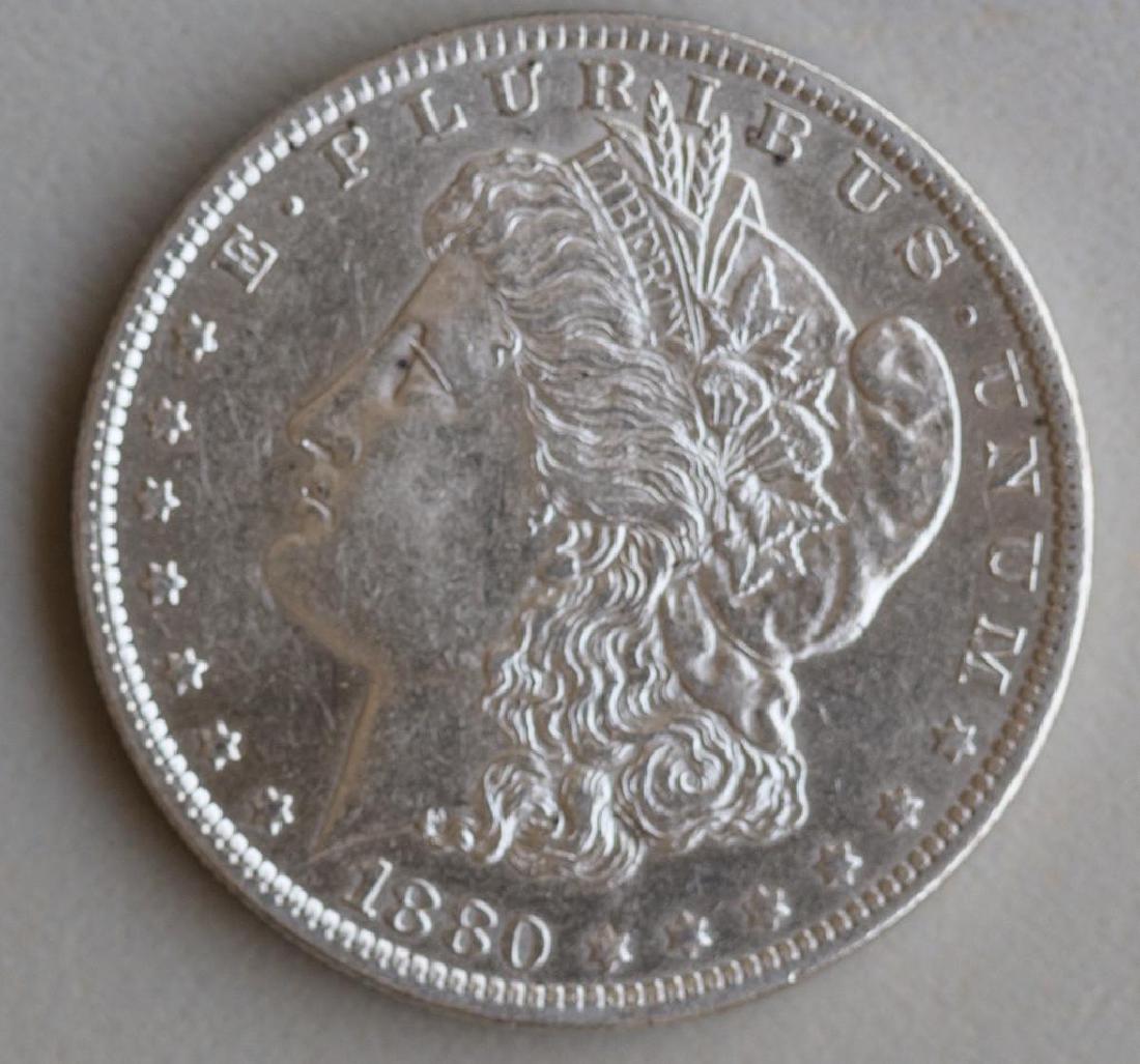 1880-O Morgan Silver Dollar Nice Coin (1 of 2)