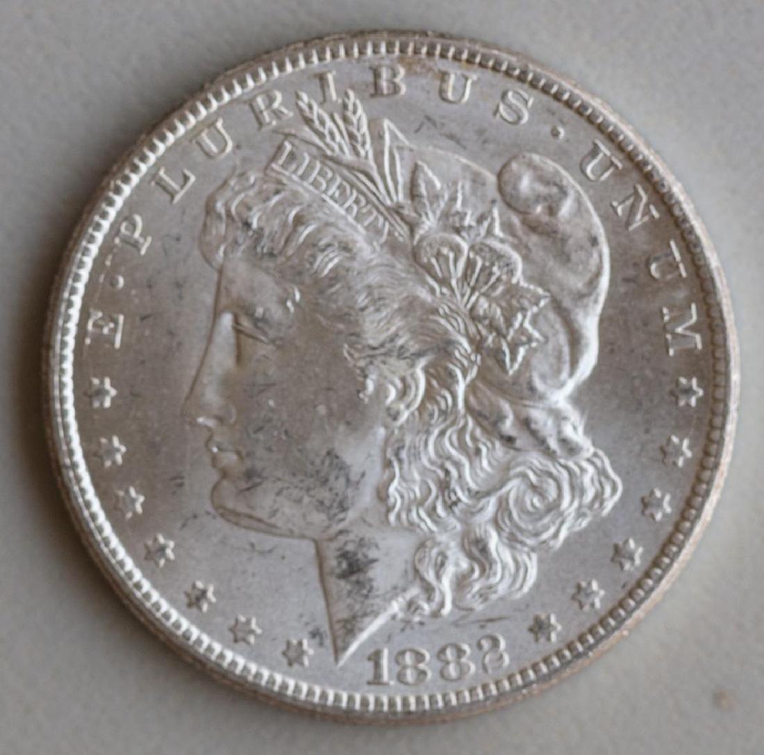 1882-CC Morgan Silver Dollar High Grade From GSA Holder (1 of 2)