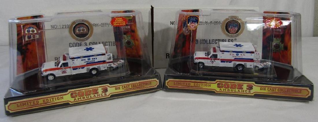 Two Code 3 Collectibles F.D.N.Y. Ambulances (1 of 2)