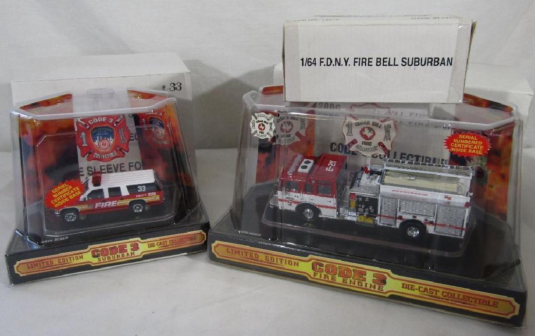 Lot of 3 Code 3 Collectibles F.D.N.Y. Vehicles (1 of 1)