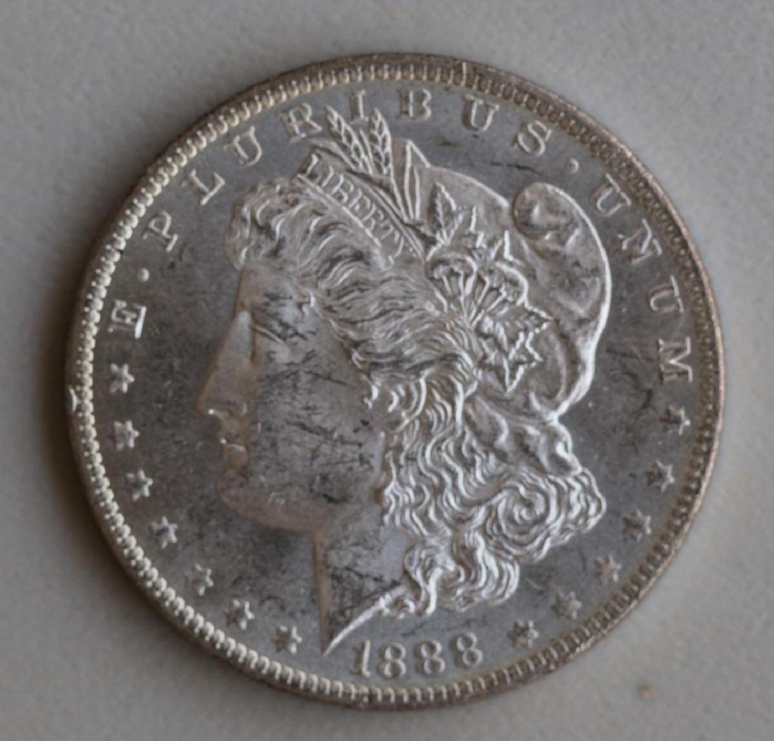 1888-O Morgan Silver Dollar High Grade (1 of 2)