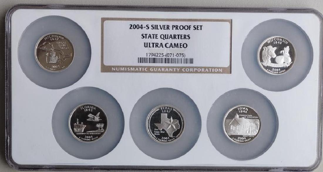 2004-S Proof Silver Statehood Quarter Ultra Cameo (1 of 2)