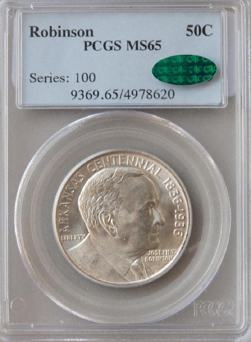 1936 Robertson Commemorative Half dollar PCGS MS65 (1 of 3)